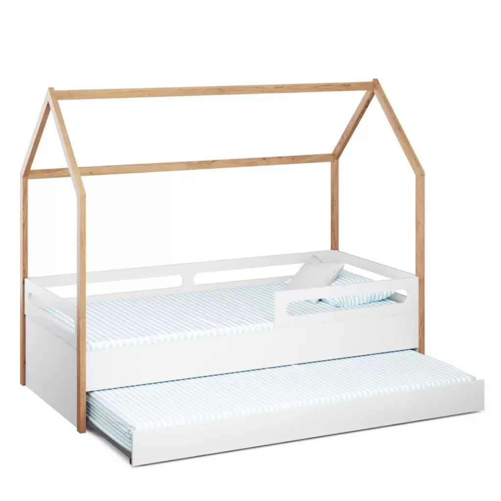 Cama Montessoriana Com Casinha Coleção Tivoli