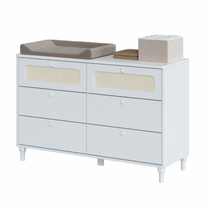 Cômoda 6 gavetas Coleção Fofura