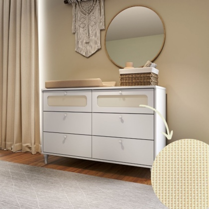 Cômoda 6 gavetas Coleção Fofura