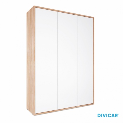 Guarda-Roupa Infantil 3 Portas Coleção Wood